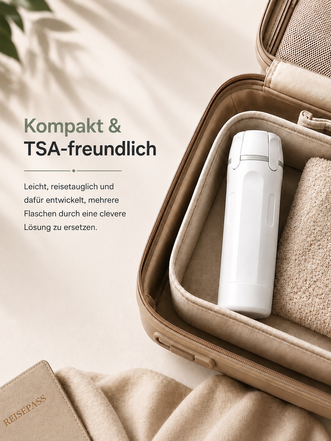 VielPack™ – 4 in 1 Reise Dispenser